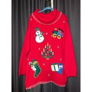 Ugly Christmas Sweater Xmas Size Large